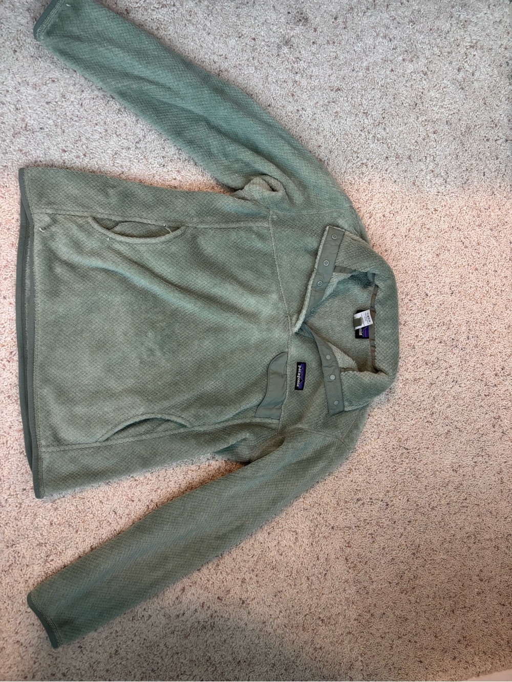 Patagonia Sage Green Fleece Jacket